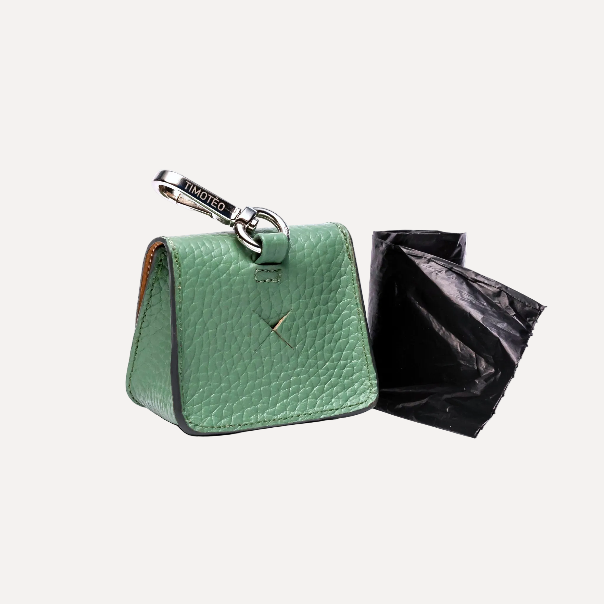 TT Bag Mint - Leather Waste bag holder