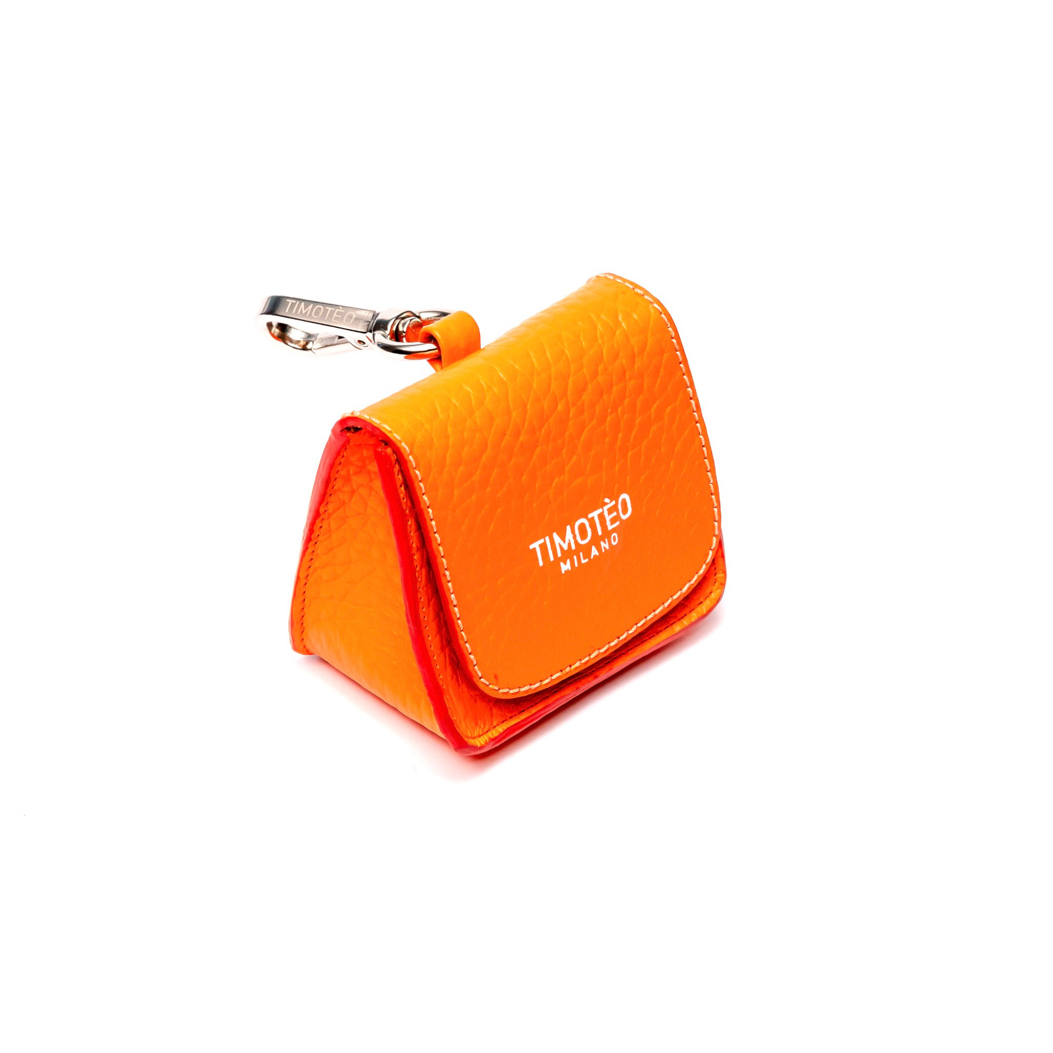 TT Bag Iconic orange - Porta sacchetti in pelle
