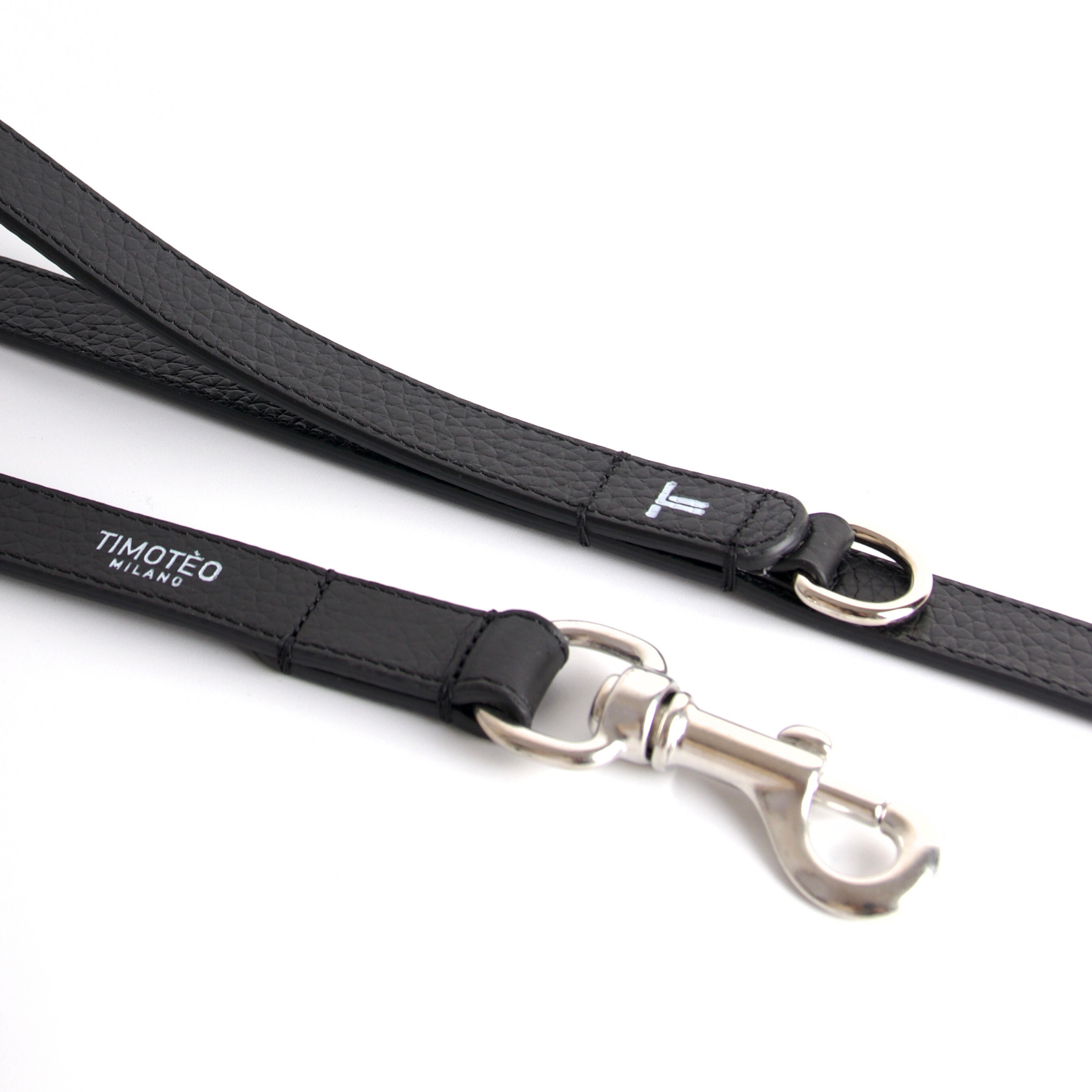 Leather leash Licorice