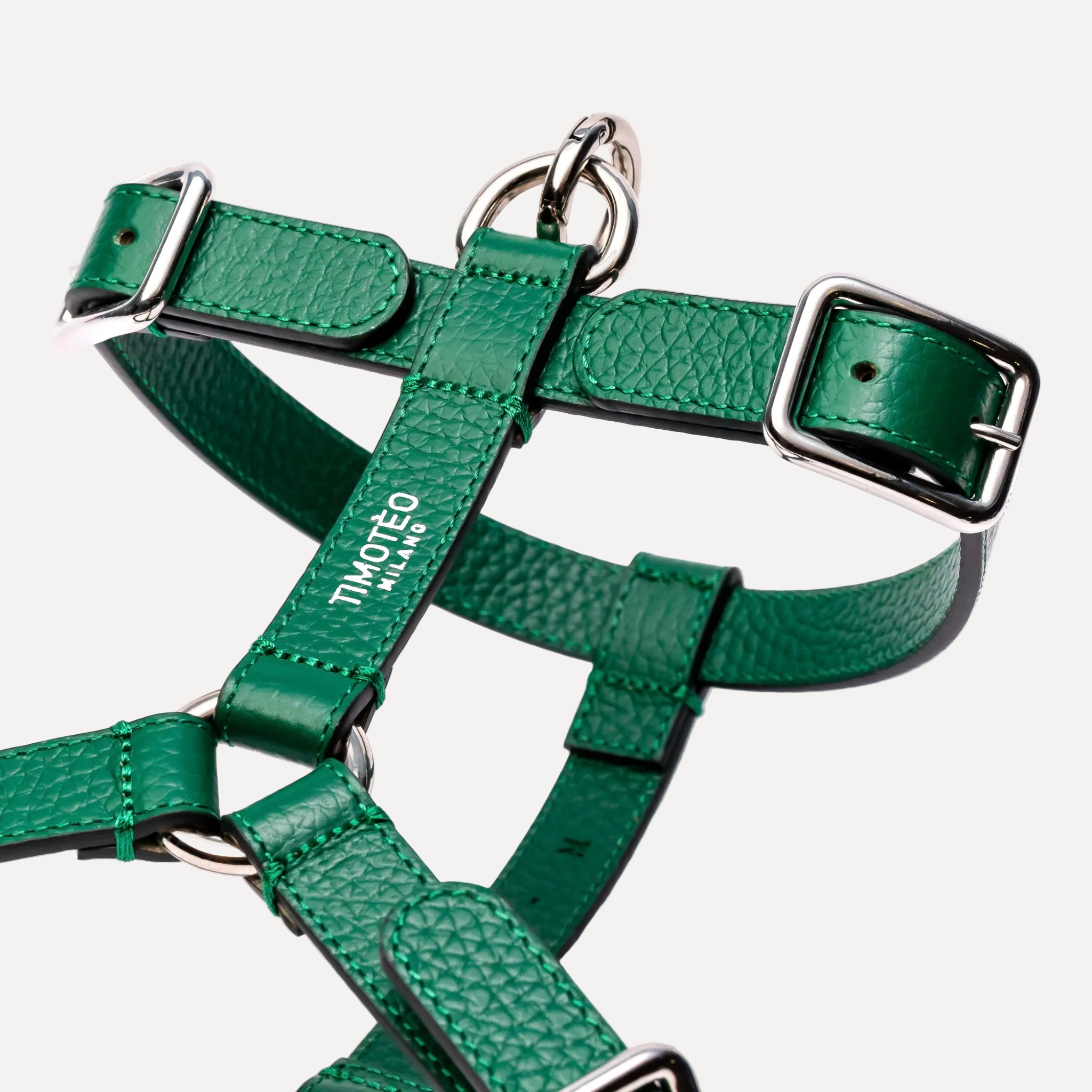 H Leather Harness Avocado
