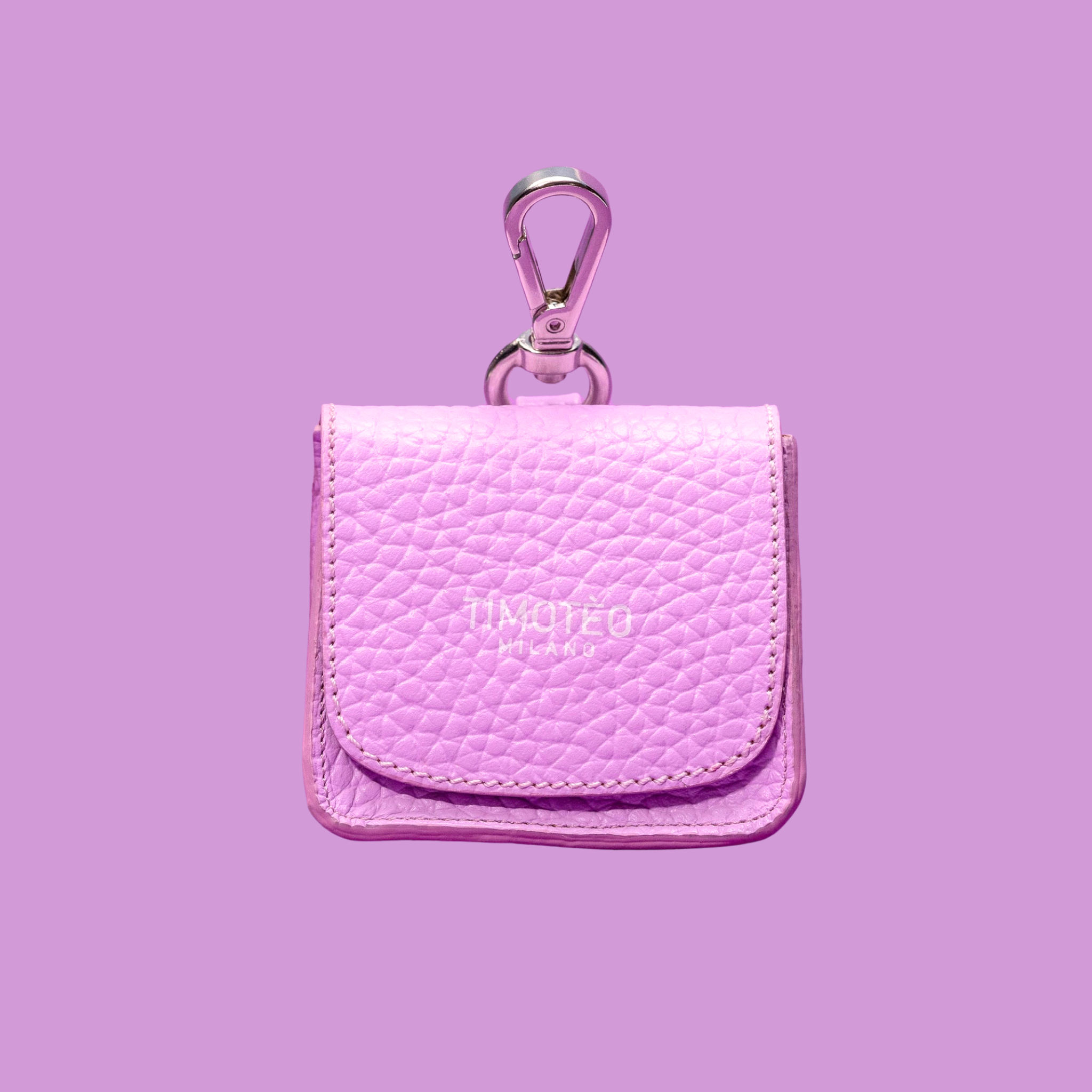 TT Bag Lilac - Leather Waste bag holder
