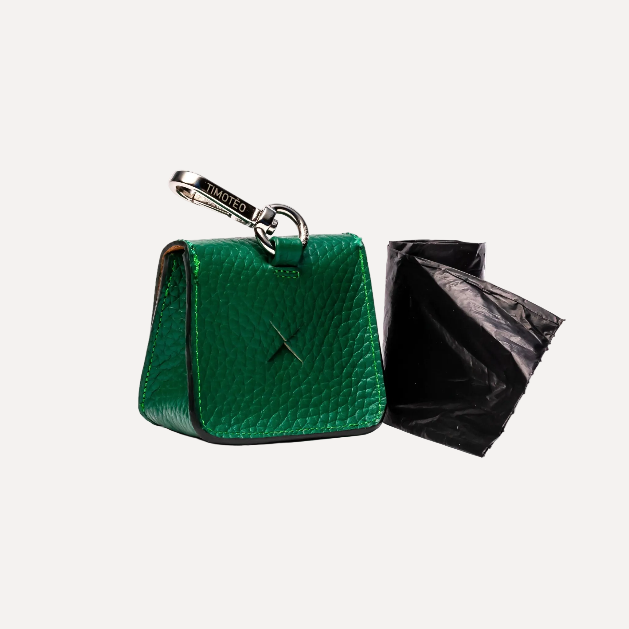 TT Bag Avocado - Leather Waste bag holder