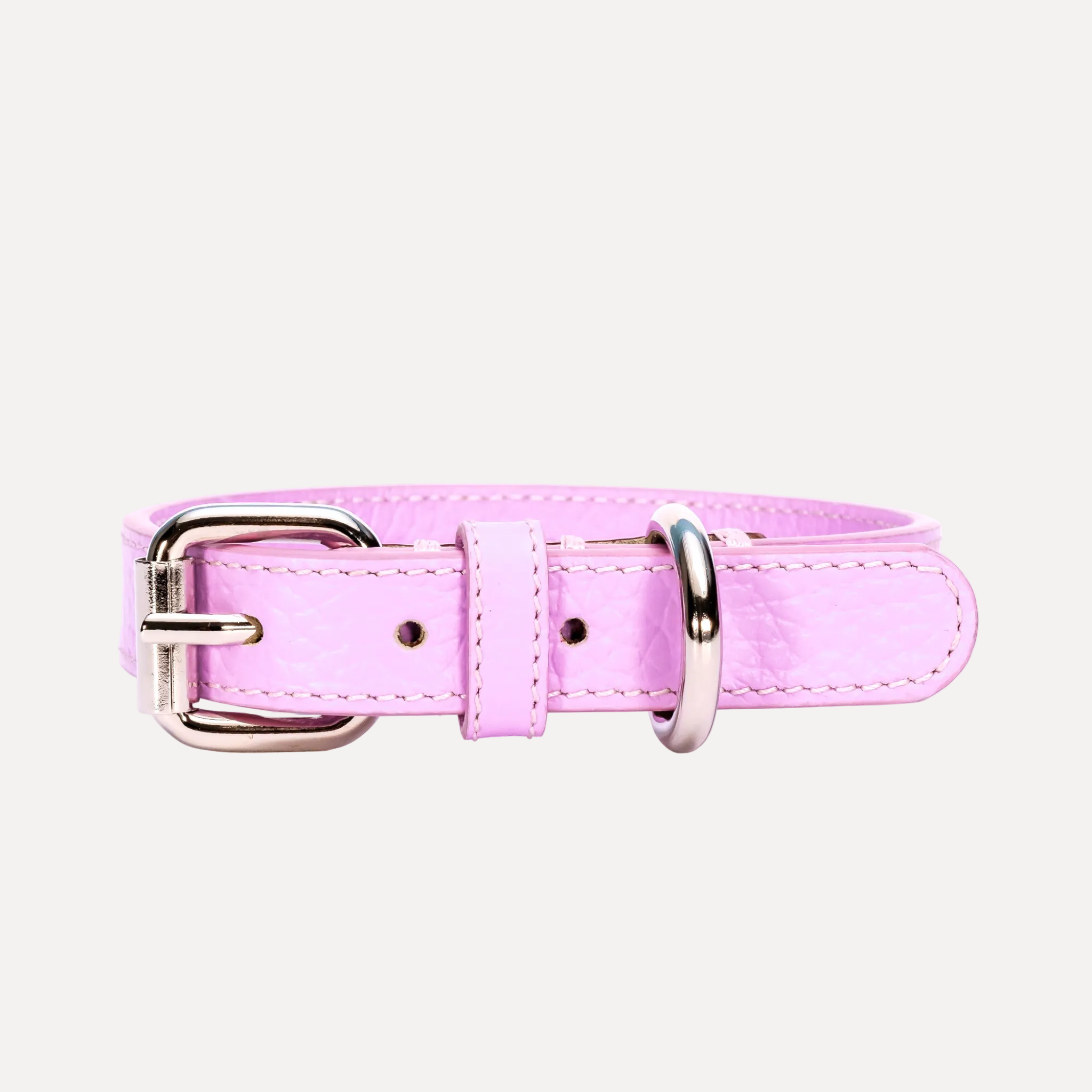 Leather Collar Lilac