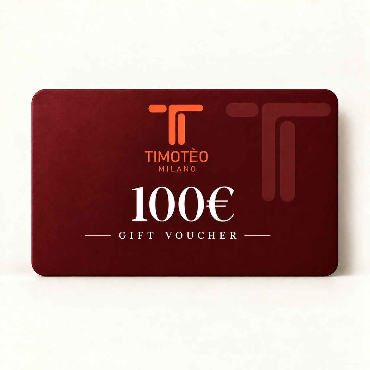 Gift Voucher Timoteo Milano